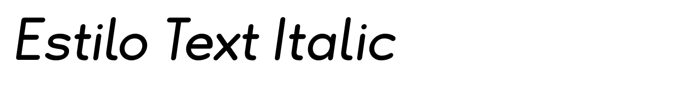 Estilo Text Italic